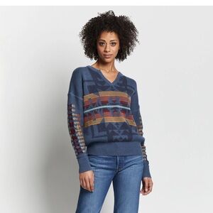 Pendleton cotton graphic sweater